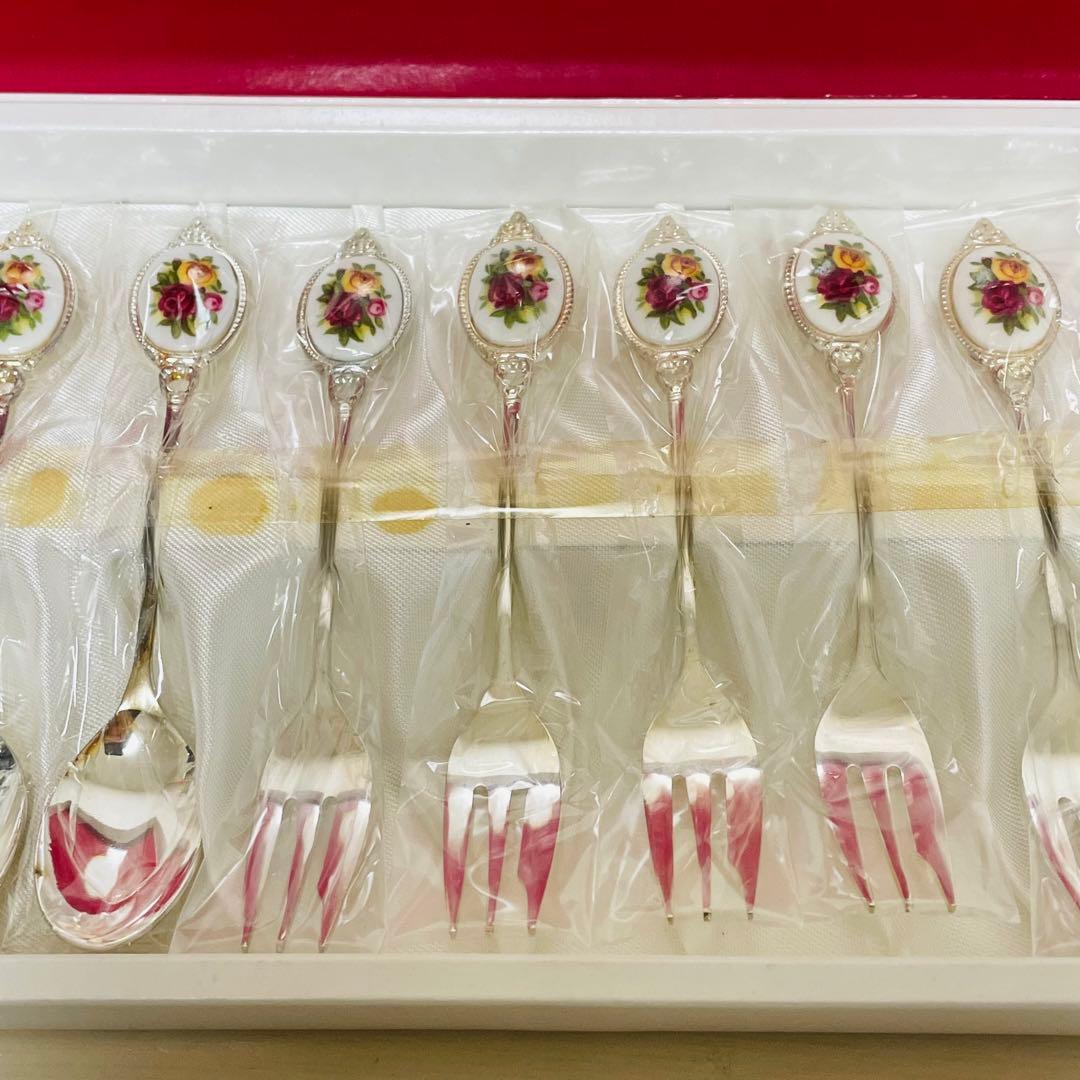 未使用 保管品 ロイヤルアルバート カントリーローズ カトラリー