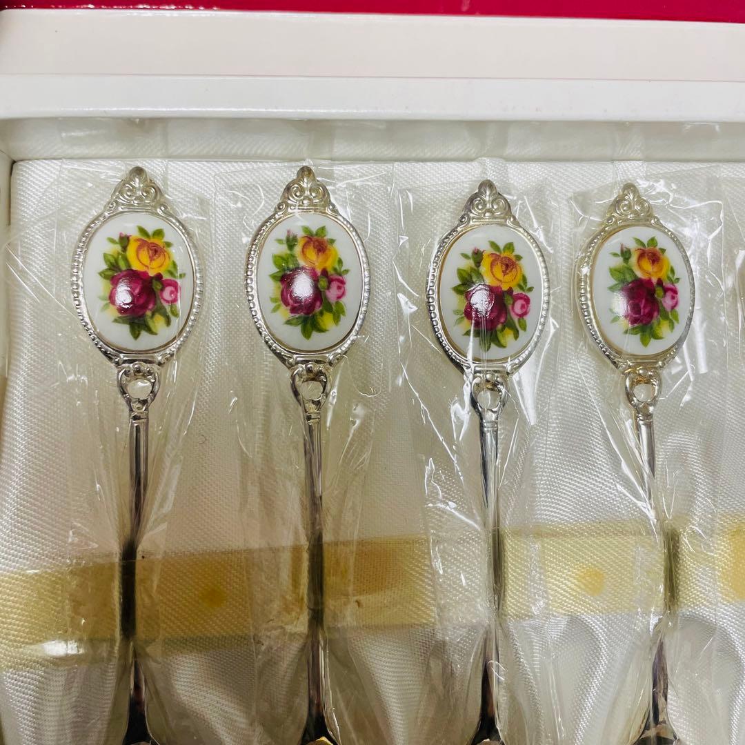 未使用 保管品 ロイヤルアルバート カントリーローズ カトラリー