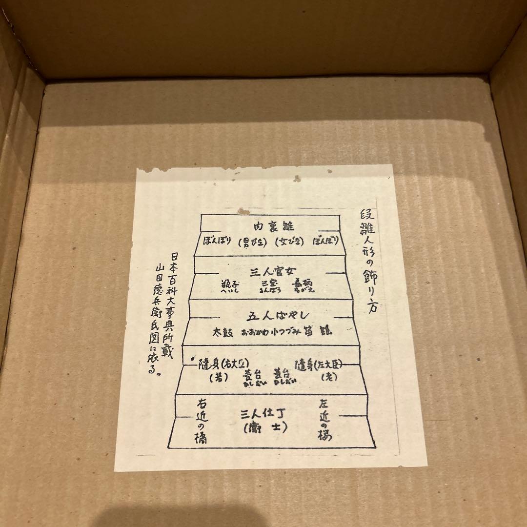 貴重❗️瀬戸焼　川本正義作　陶製　雛人形　ケース付き‼️
