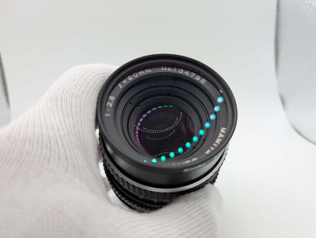 【ケース・フード付き】Mamiya Sekor C 80mm F2.8