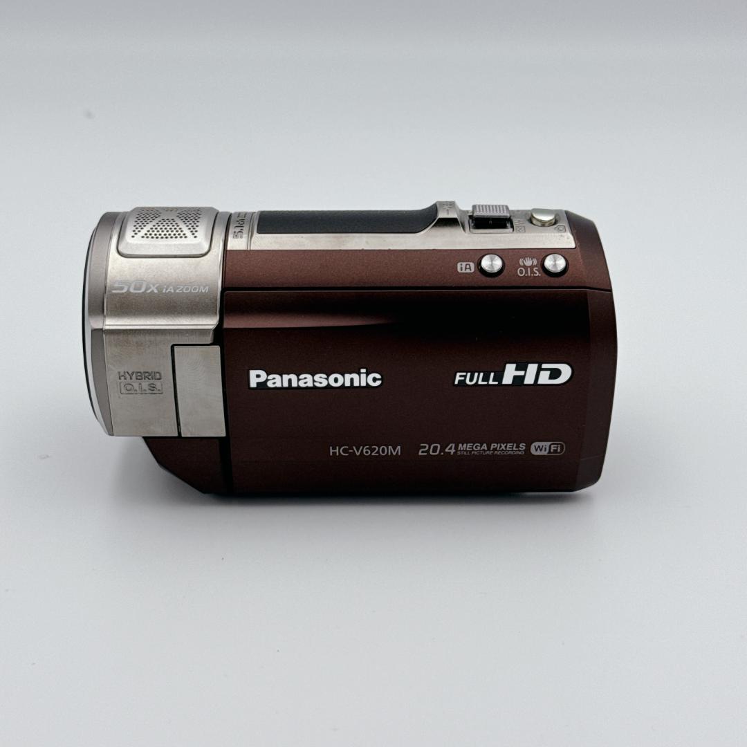 【美品】Panasonic デジタルハイビジョンビデオカメラ HC-V620M