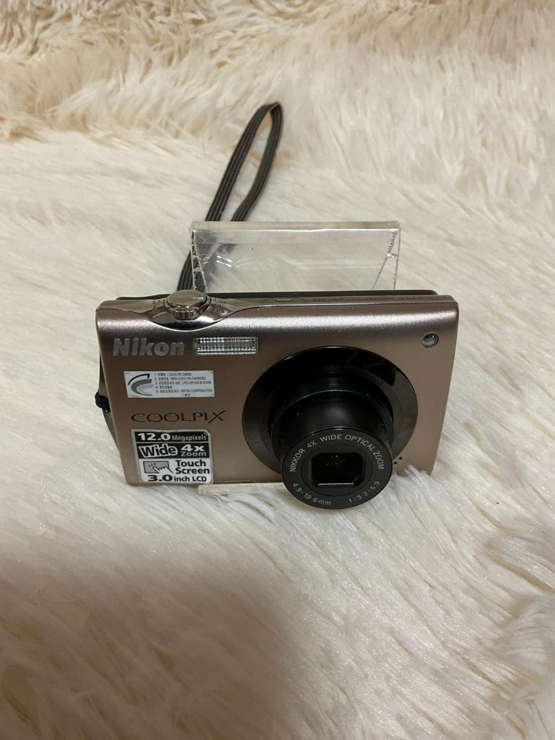 【簡易動作確認済】Nikon デジカメ COOLPIX S4000 ゴールド