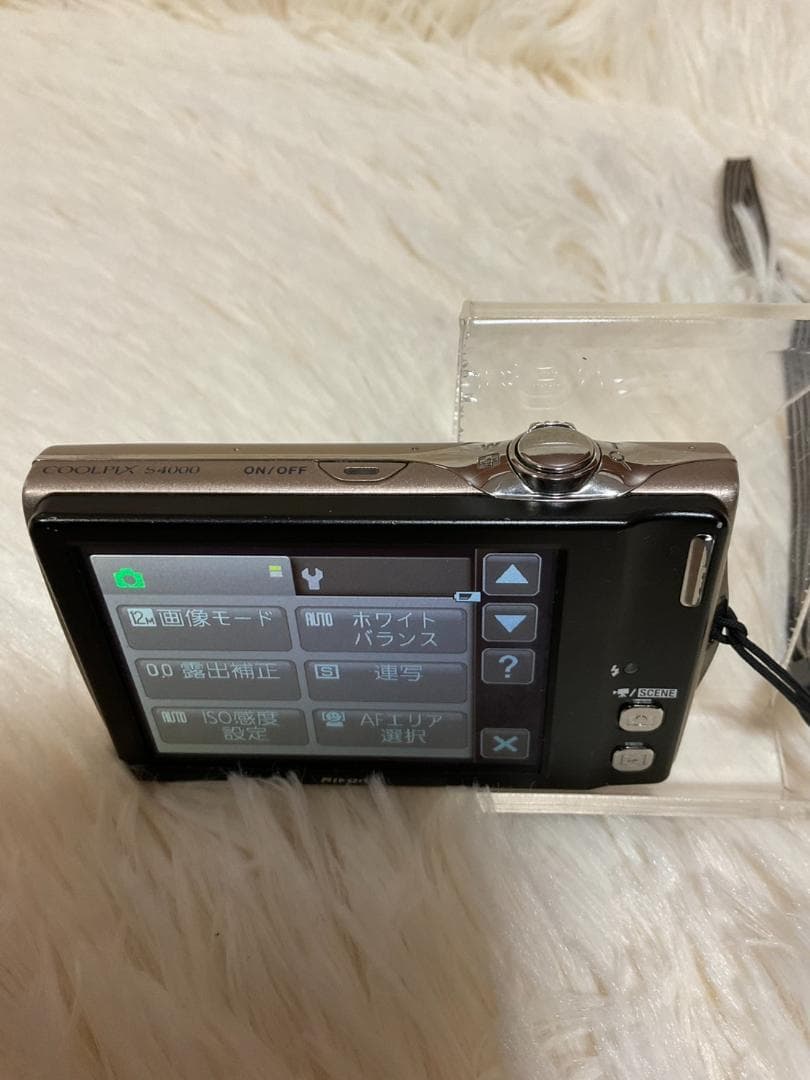 【簡易動作確認済】Nikon デジカメ COOLPIX S4000 ゴールド