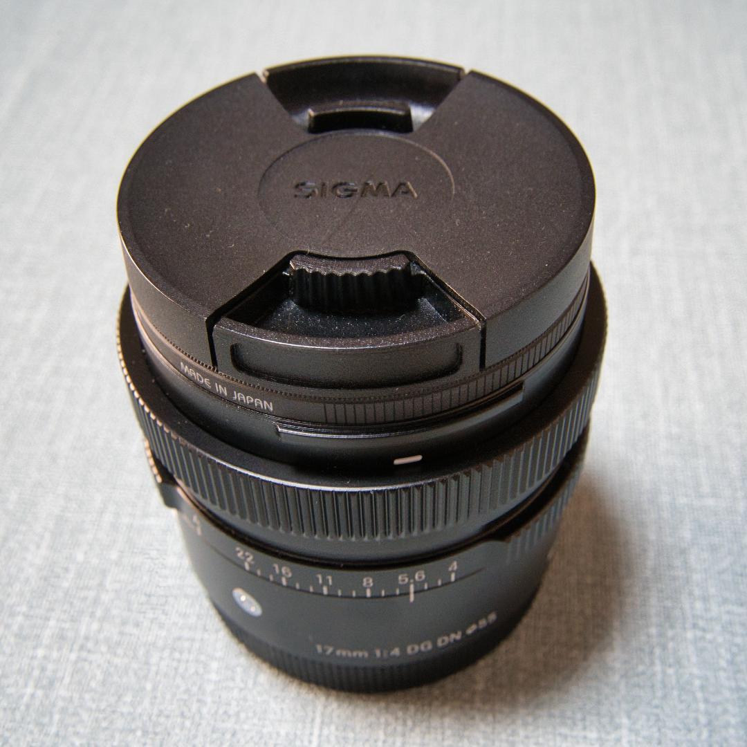【美品】シグマ(SIGMA) 17mm F4 DG DN ソニーEマウント