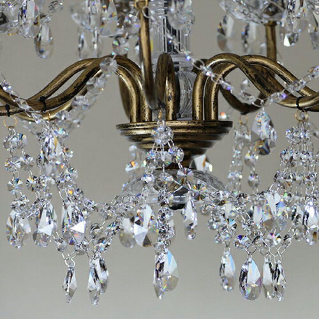 アスフォークリスタル使用 Build　ビルド 9灯シャンデリアGD