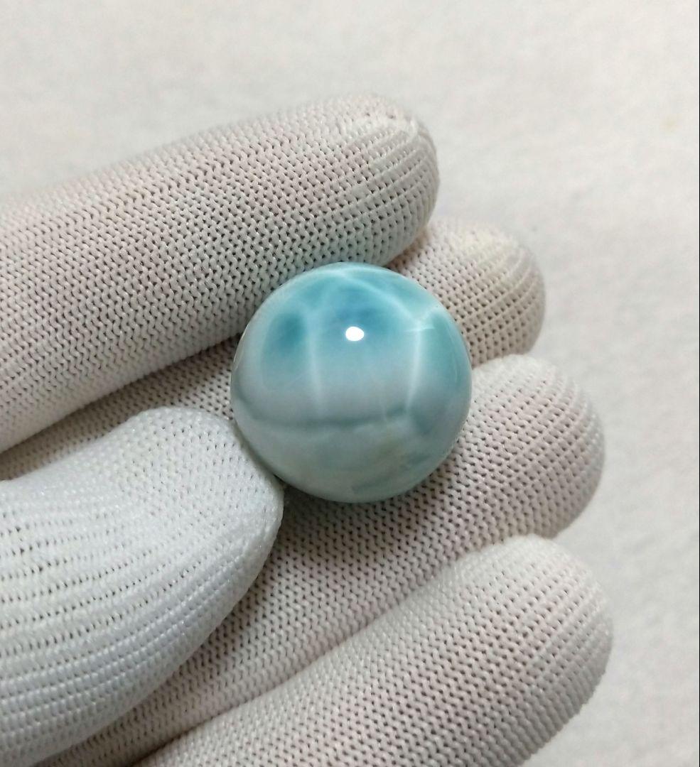 【お買い得】ラリマースフィア　丸玉　置物　２３㎜　ブルーペクトライト
