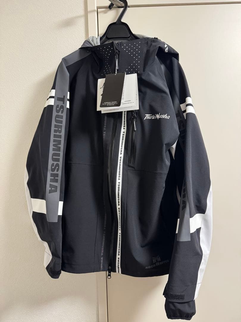 TsuriMusha 3レイヤー レインウェア ブラック