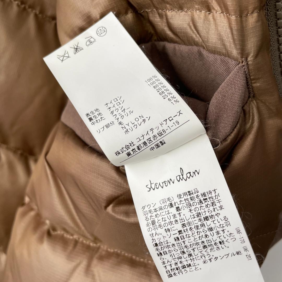 STEVEN ALAN (J) S モッズコート ダウンジャケット パーカー