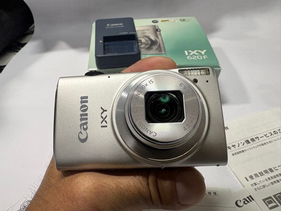 【ほぼ未使用】Canon IXY 620F デジタルカメラ【動作確認済】