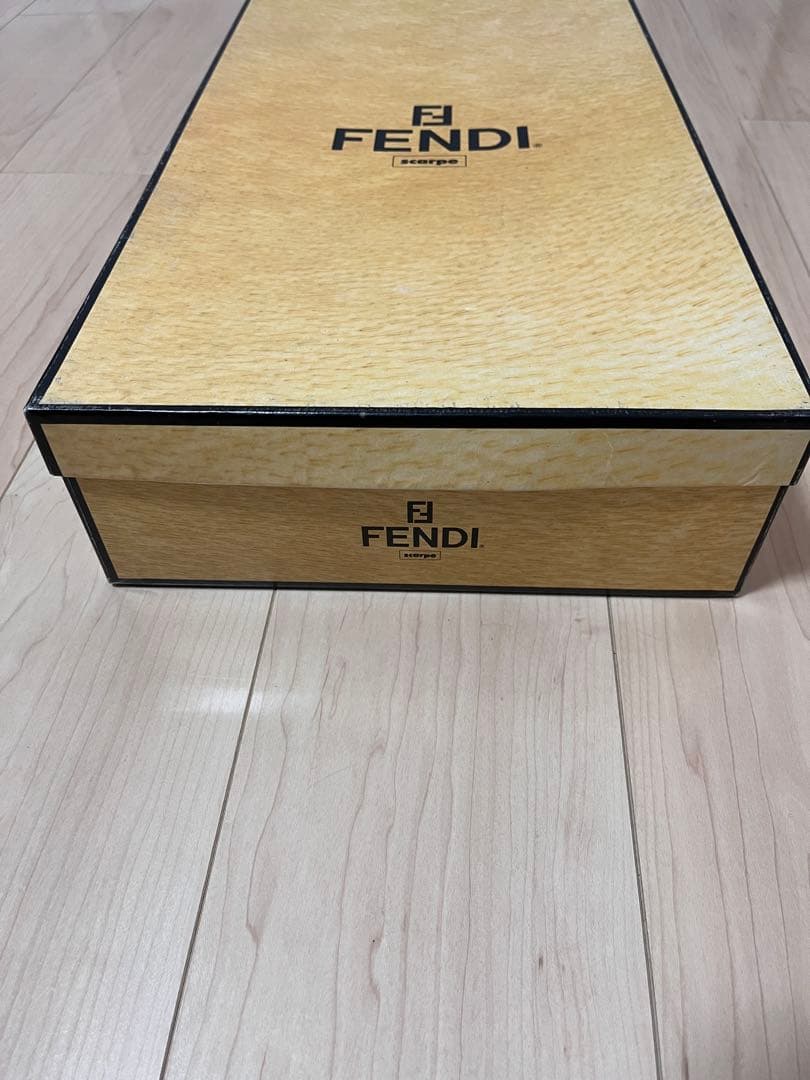 FENDI フェンディ　黒　ブラック　ロングブーツ　6.5