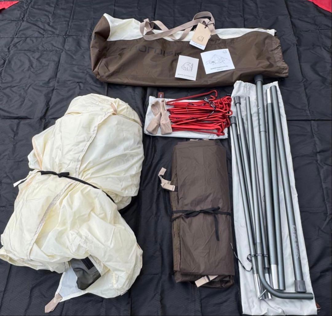 ノルディスクASGARD12.6 PU SMU PRISTINE nordisk