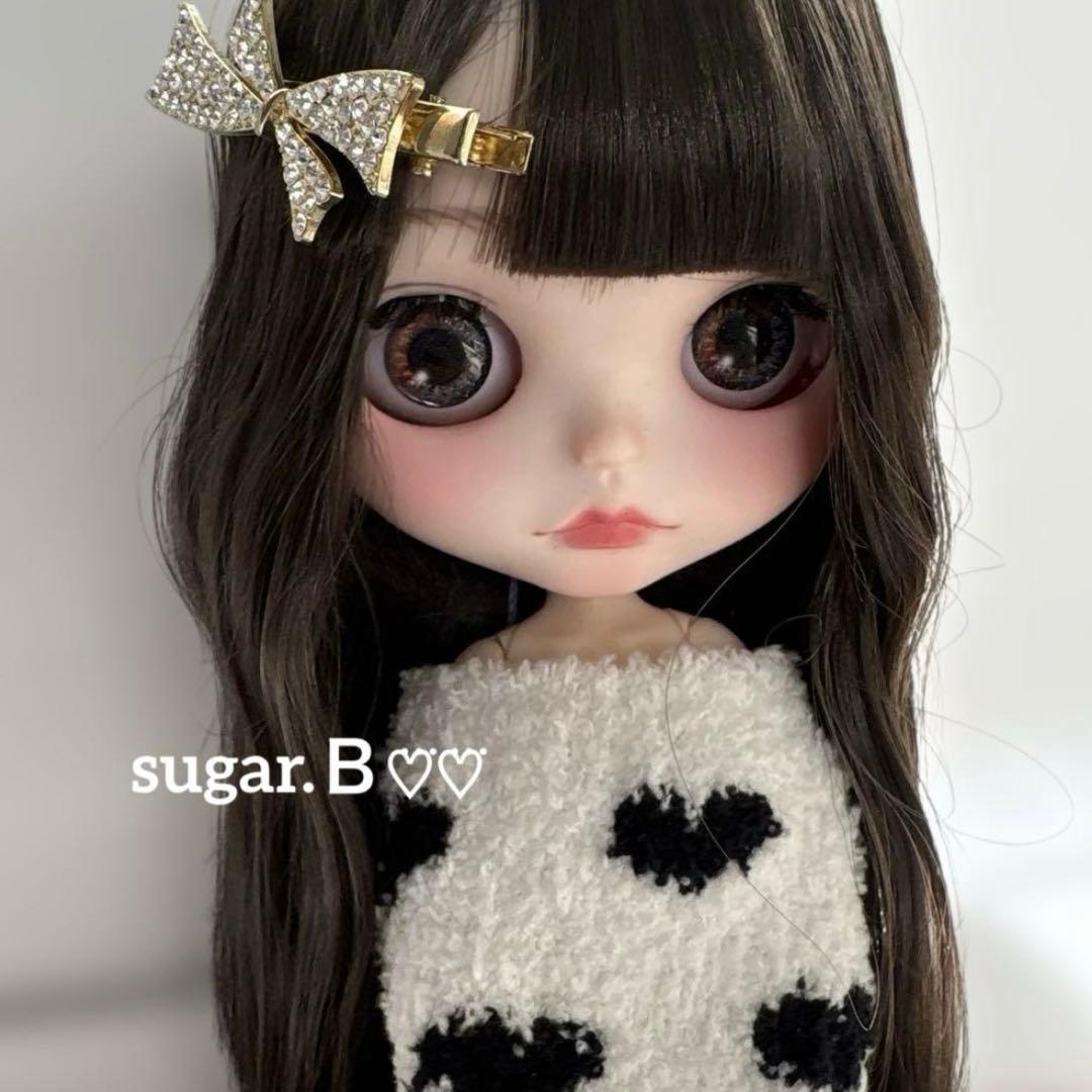 ☆☆けんちゃん☆☆♡アイシードールカスタム❤︎チョコレートブラウン❤︎