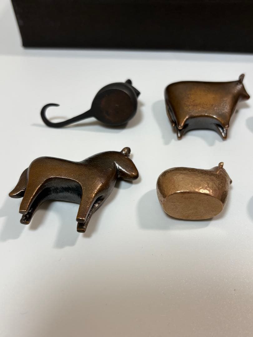 【美品】大寺幸八郎商店 おおてら ミニ干支 十二支セット 箱入り