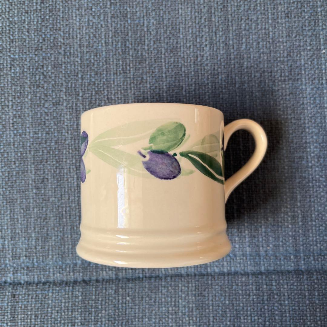 エマ・ブリッジウォーター　 オリーブ柄 カップ　カフェオレボウル　プレート