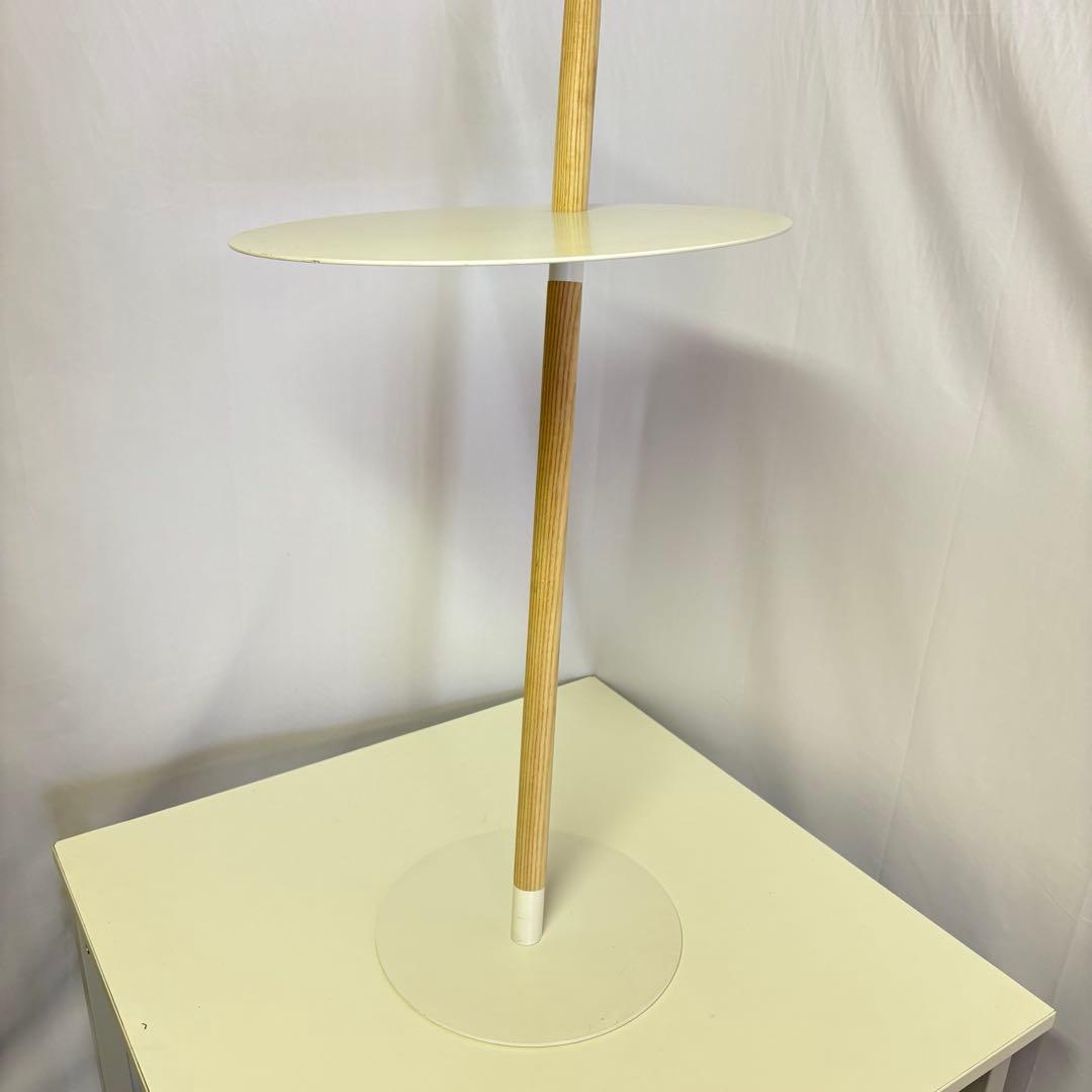 TUBE&ROD ホワイト サイドテーブル ナイトテーブル