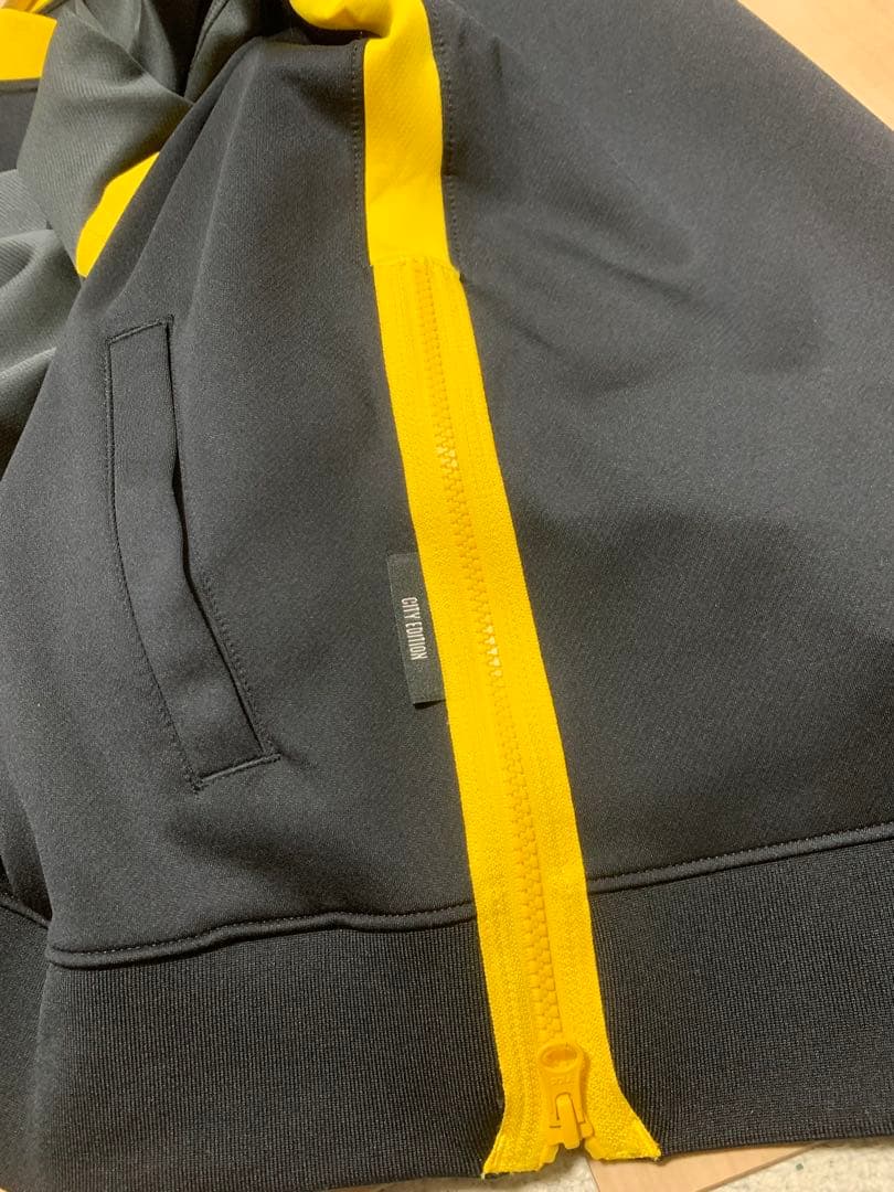 最終価格 レア美品 ウォリアーズ ウォーミングアップジャージ シティエディション