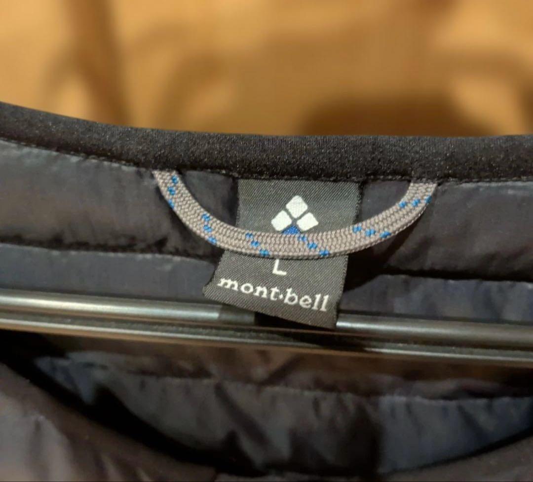 mont-bell スペリオダウン　ラウンドネックジャケット L 黒