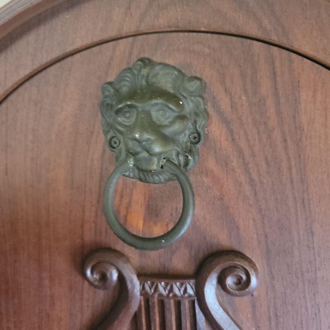 アンティーク　飾り棚　収納棚　酒類収納　昭和レトロ