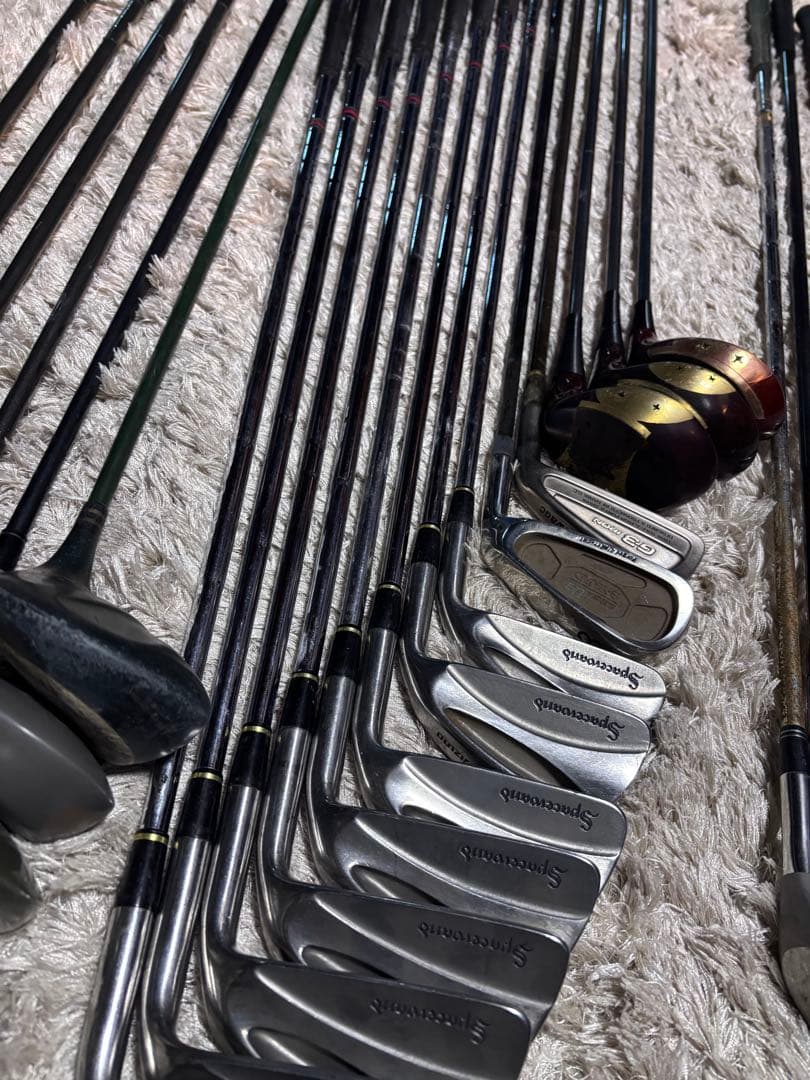 ミズノ他 クラブセット クラブ合計23本 ゴルフバッグ HONMA XXIO
