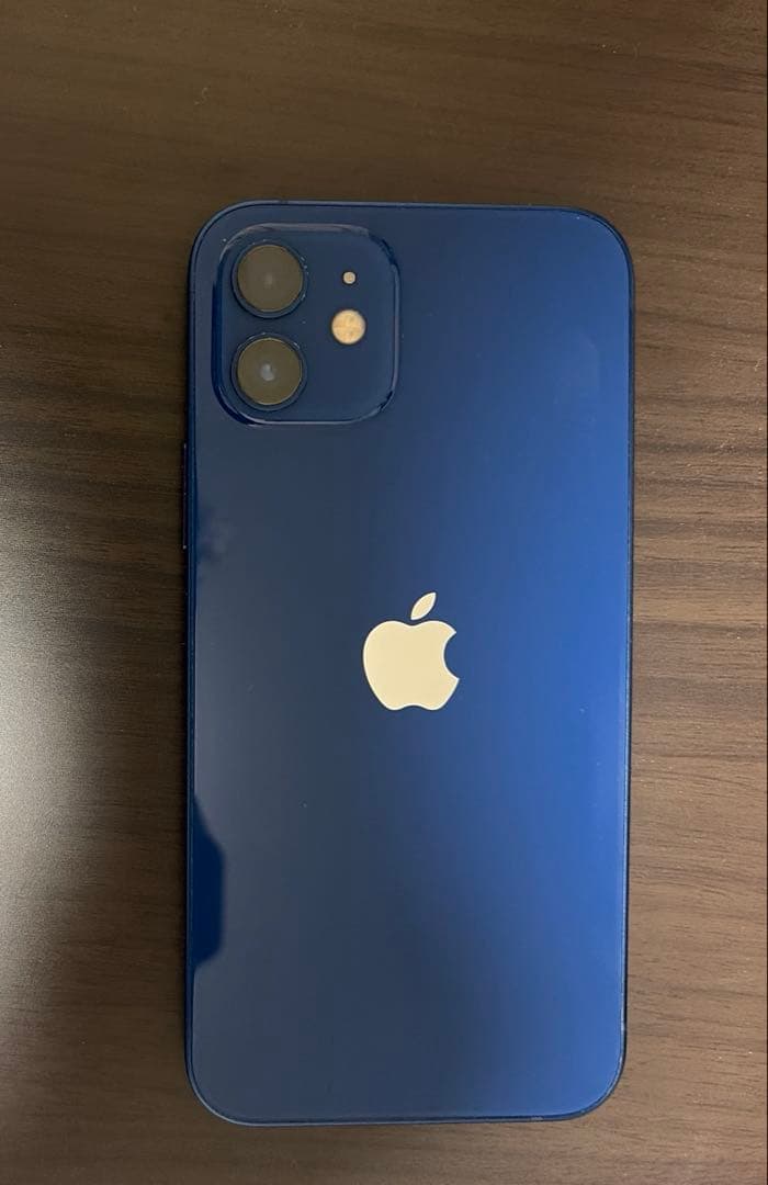 Apple iPhone 12 ブルー 本体と充電ケーブル