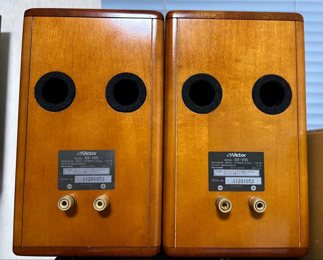 【点検整備品】VICTOR SX-V05 ブックシュルフスピーカー