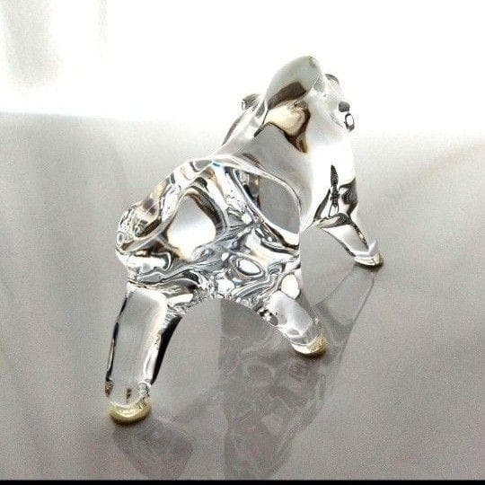 【美品】Baccaratバカラ　イノシシ　猪　いのしし　干支　動物 置物