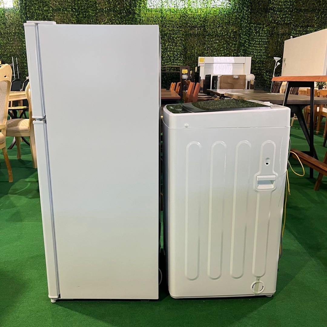 生活家電 2点セット 冷蔵庫 130L 洗濯機 5kg Z038