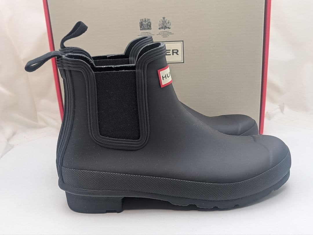 HUNTER サイドゴアブーツ　オリジナル チェルシー レインブーツ UK5