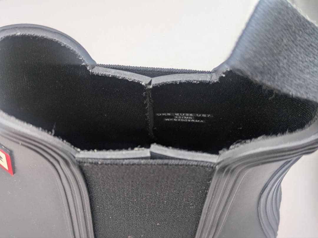 HUNTER サイドゴアブーツ　オリジナル チェルシー レインブーツ UK5