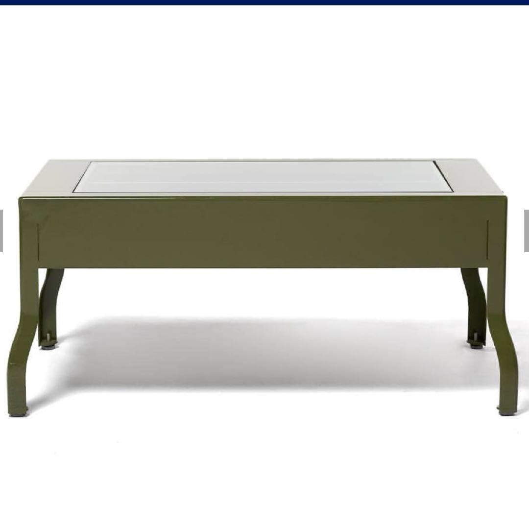 ダルトン　ローテーブル　オリーブ90