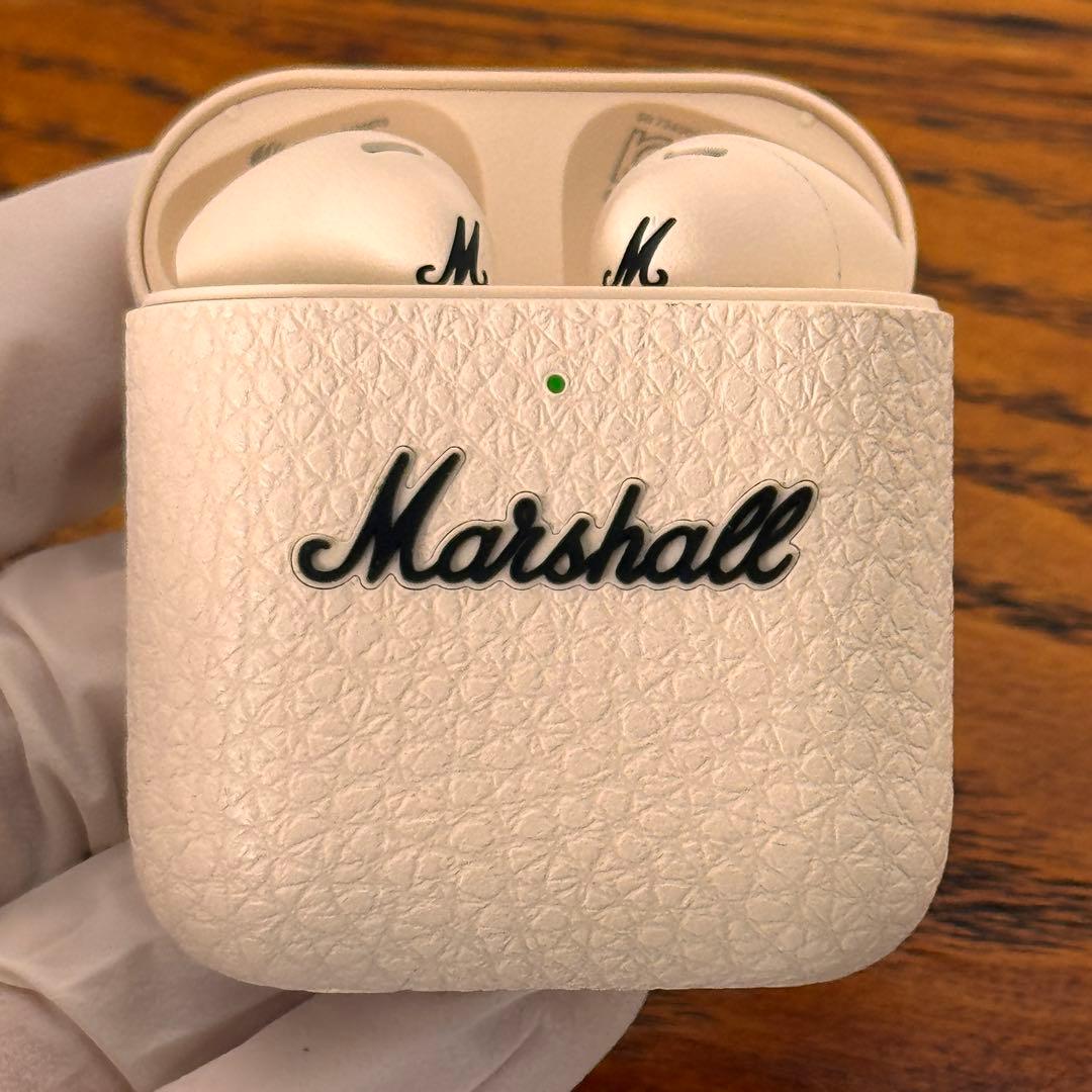 Marshall MINOR IV ワイヤレスイヤホン（クリーム）