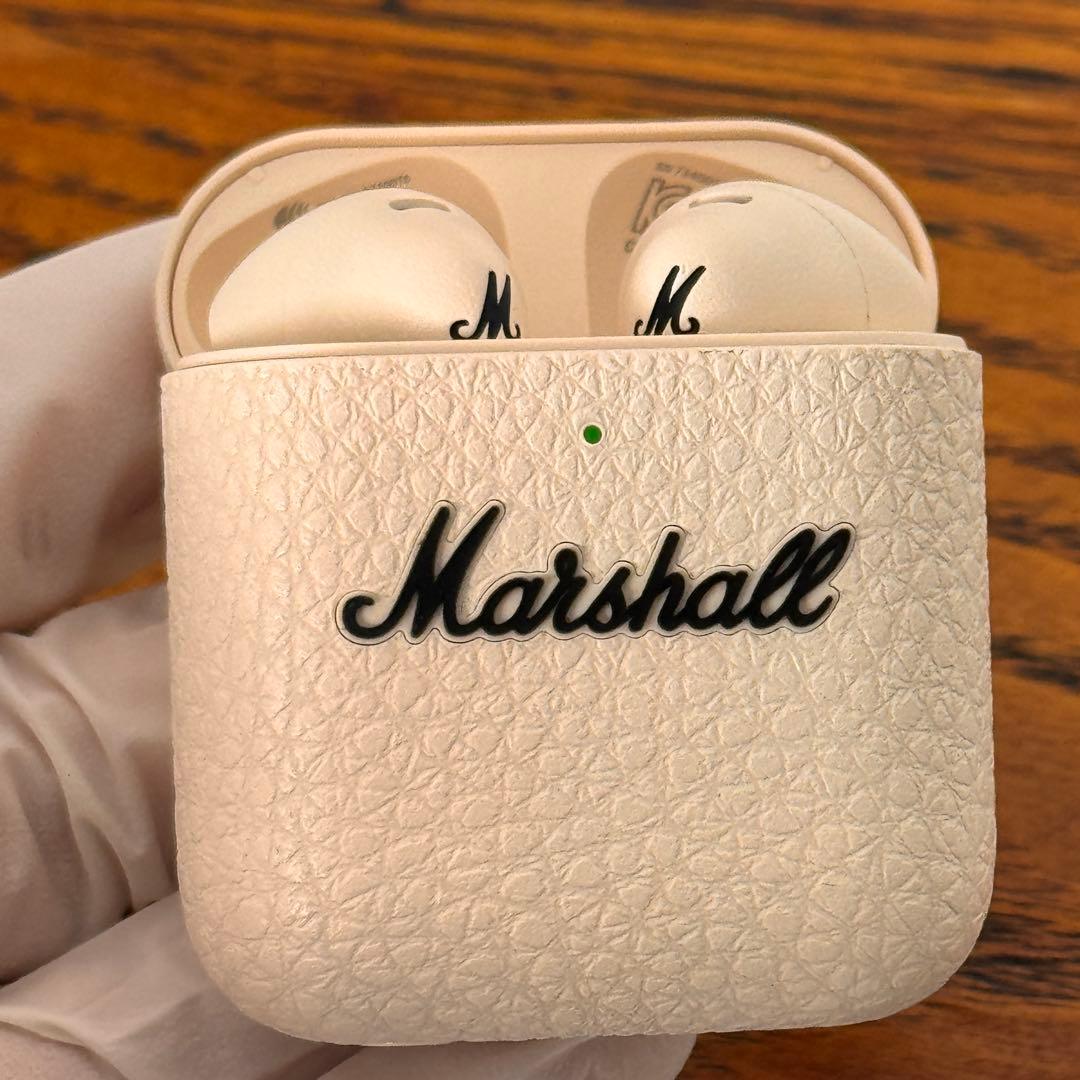 Marshall MINOR IV ワイヤレスイヤホン（クリーム）