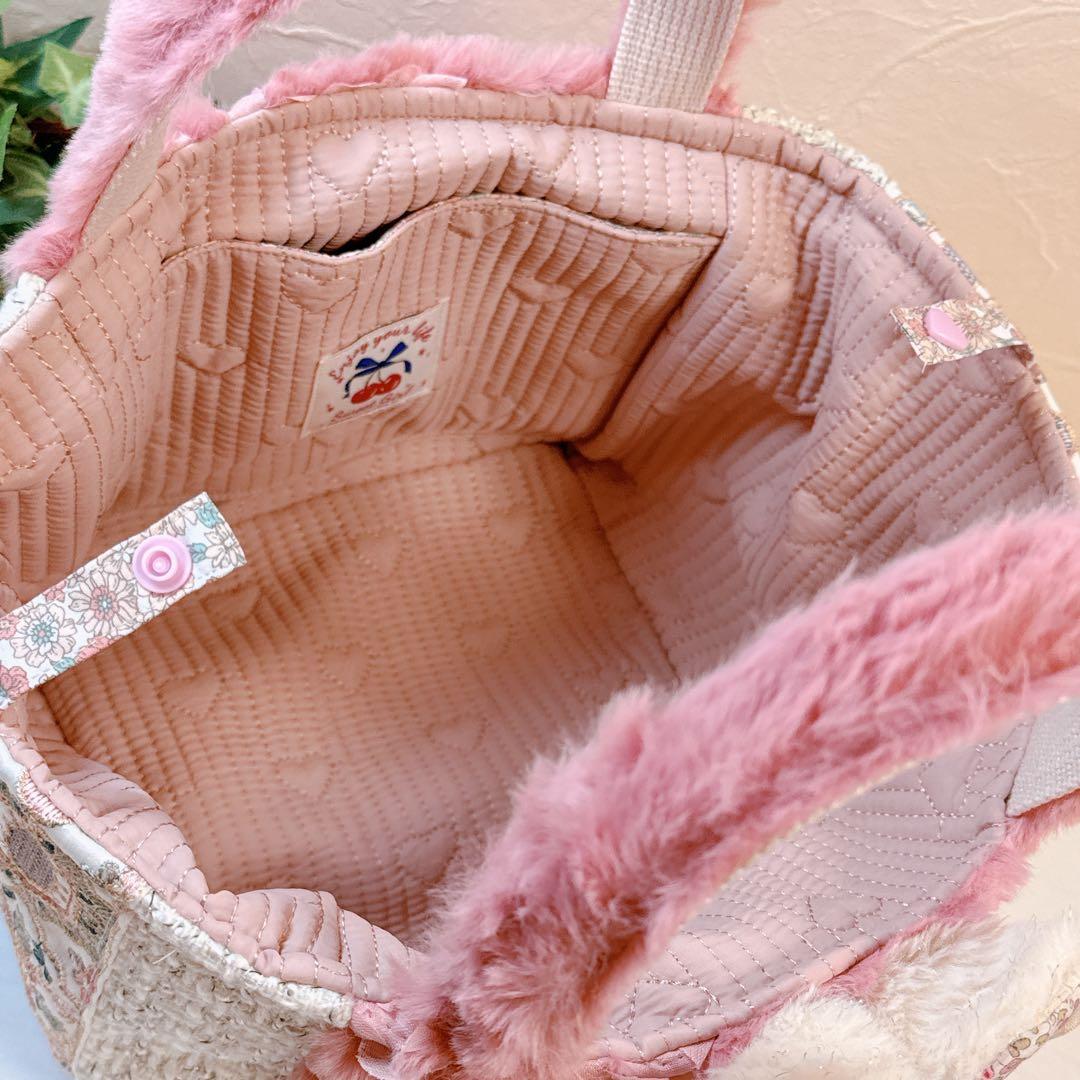 ☆*☆様 コヤンイサムチョン♡新作♡薔薇ファー×インド刺繍ルミちゃんのキューブト