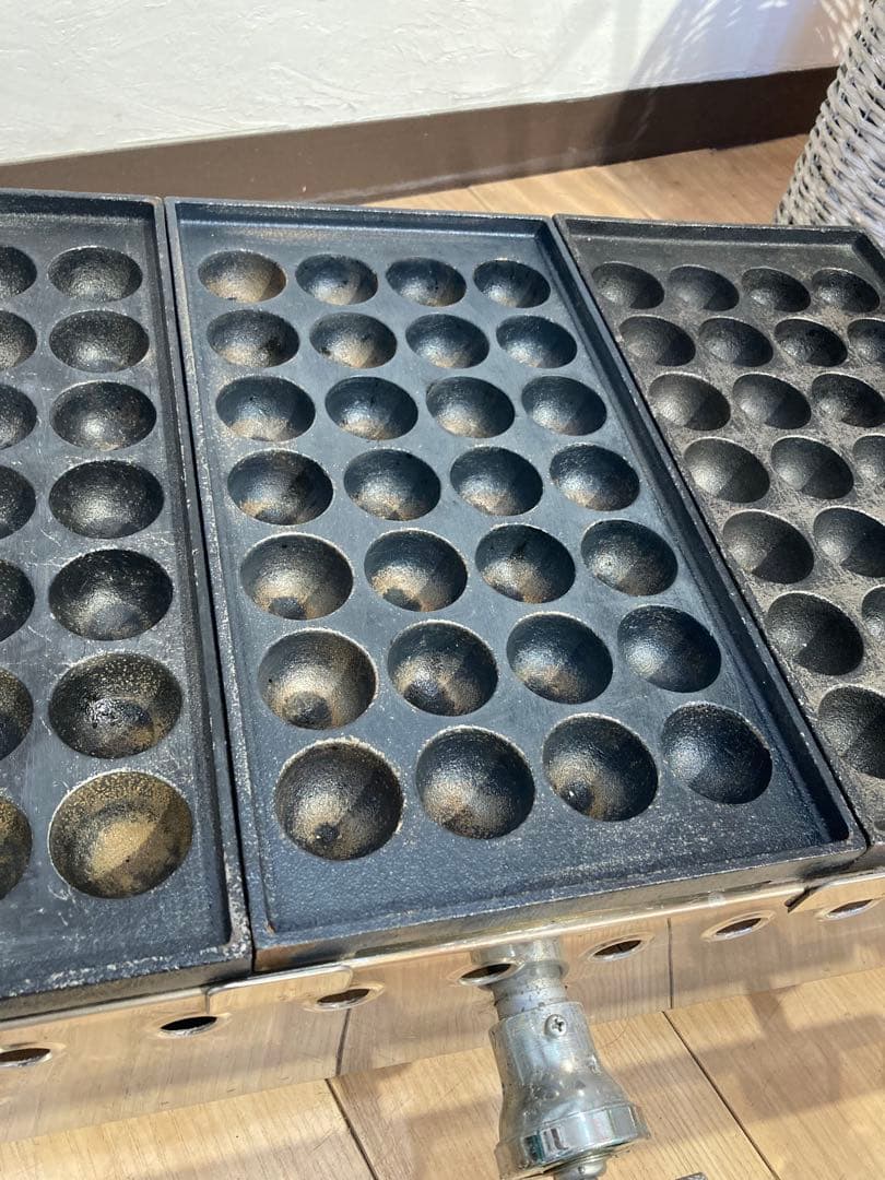 業務用　たこ焼き機　　プロパンガス