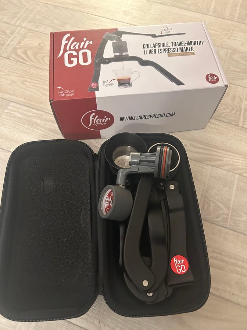 コーヒーメーカー・エスプレッソマシン Flair Go Grounds Model