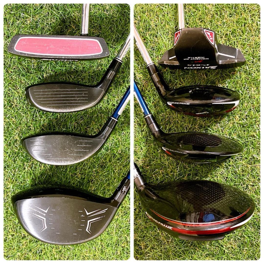 豪華12本 SRIXON ZX5 スリクソン メンズゴルフセット 初心者 右 S
