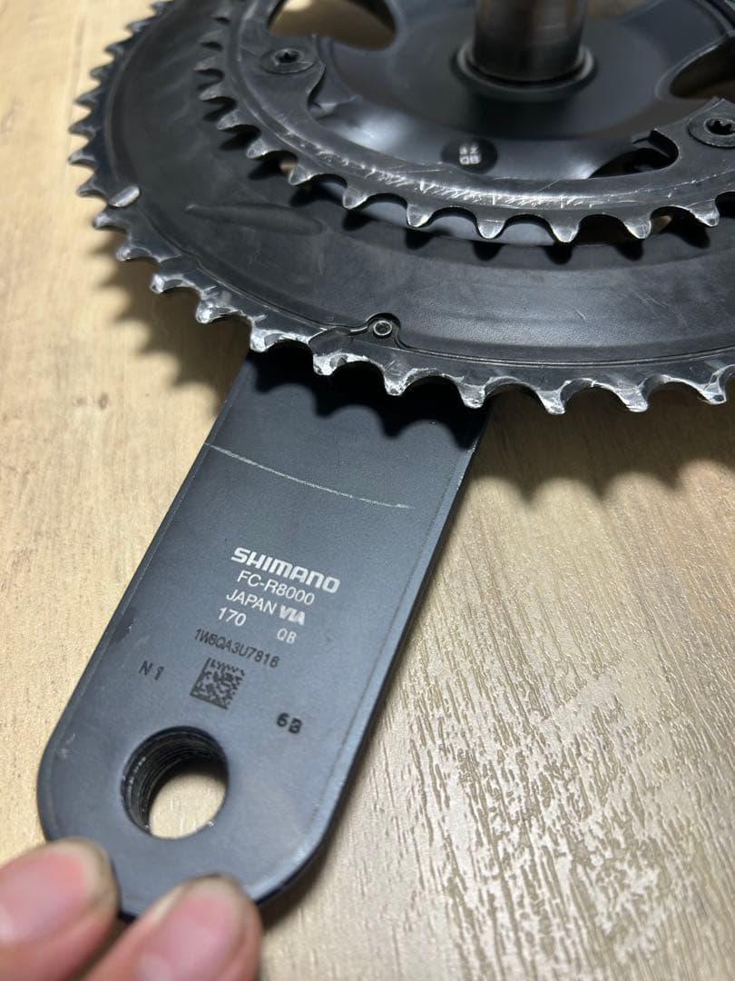 ULTEGRA FC-R8000 52-36t クランク 170mm