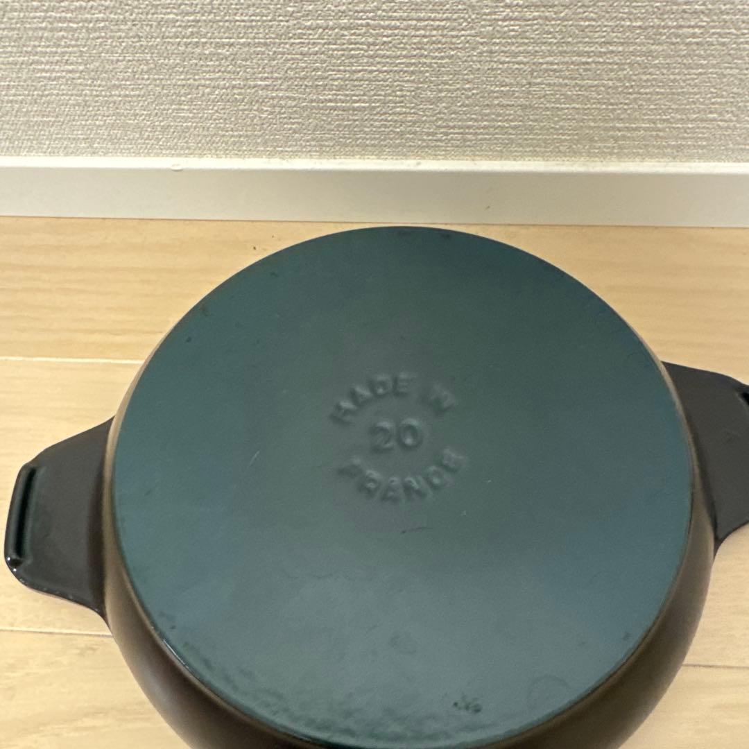 STAUB/ストウブ　ホットプレート20cm ブラック