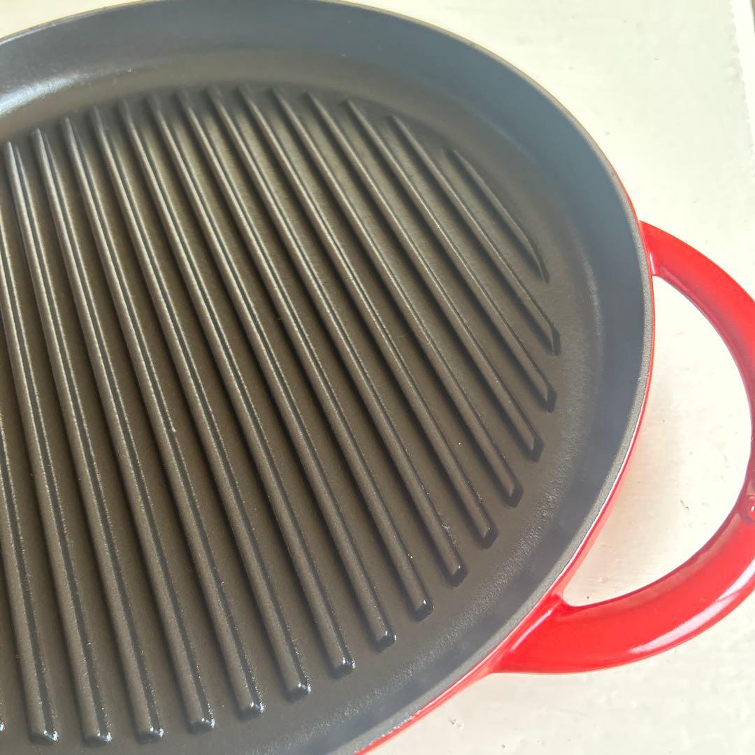 STAUB ストウブ　ピュアグリル　チェリー　30cm 40511-525