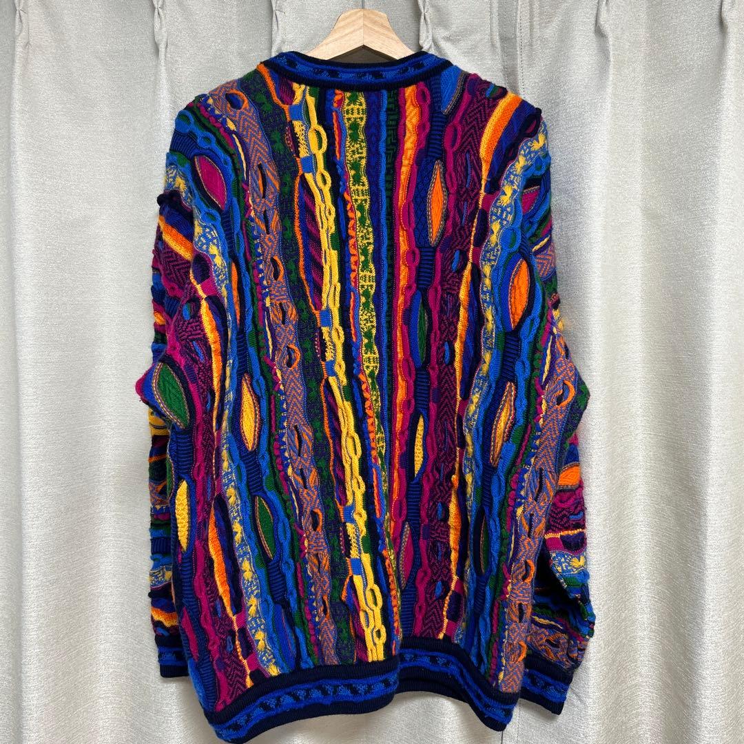COOGI マルチカラー ニットセーター L