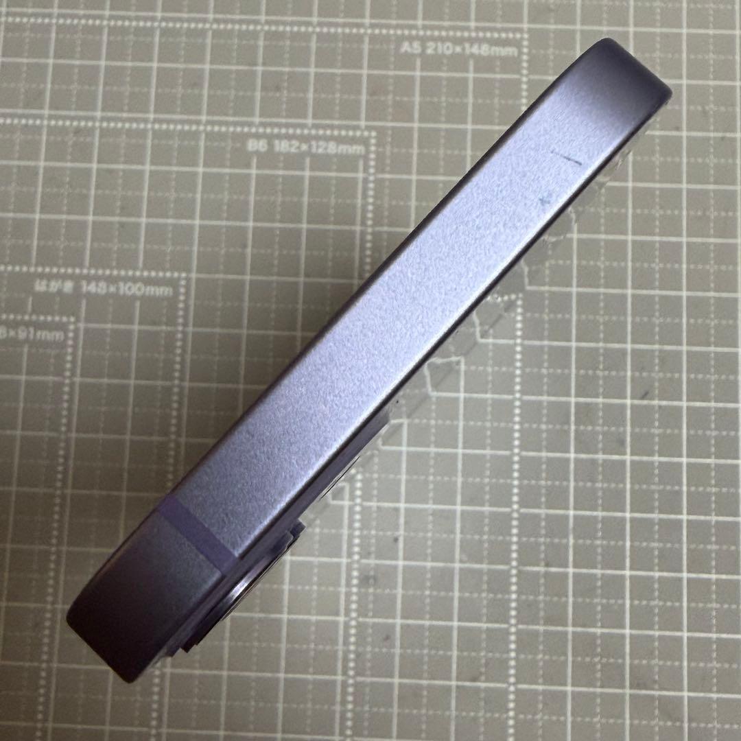 iPhone12 mini 64GBパープル バッテリー100%