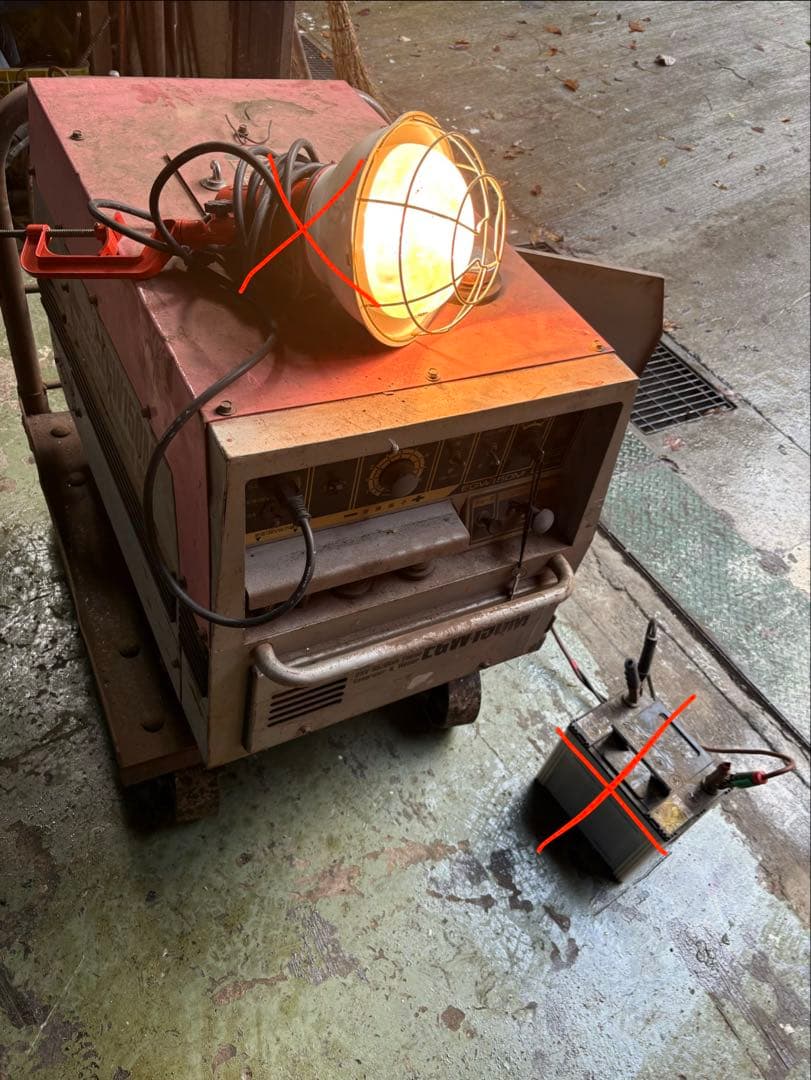 新ダイワ 溶接機 ,発電機　EGW-150M ガソリンエンジン