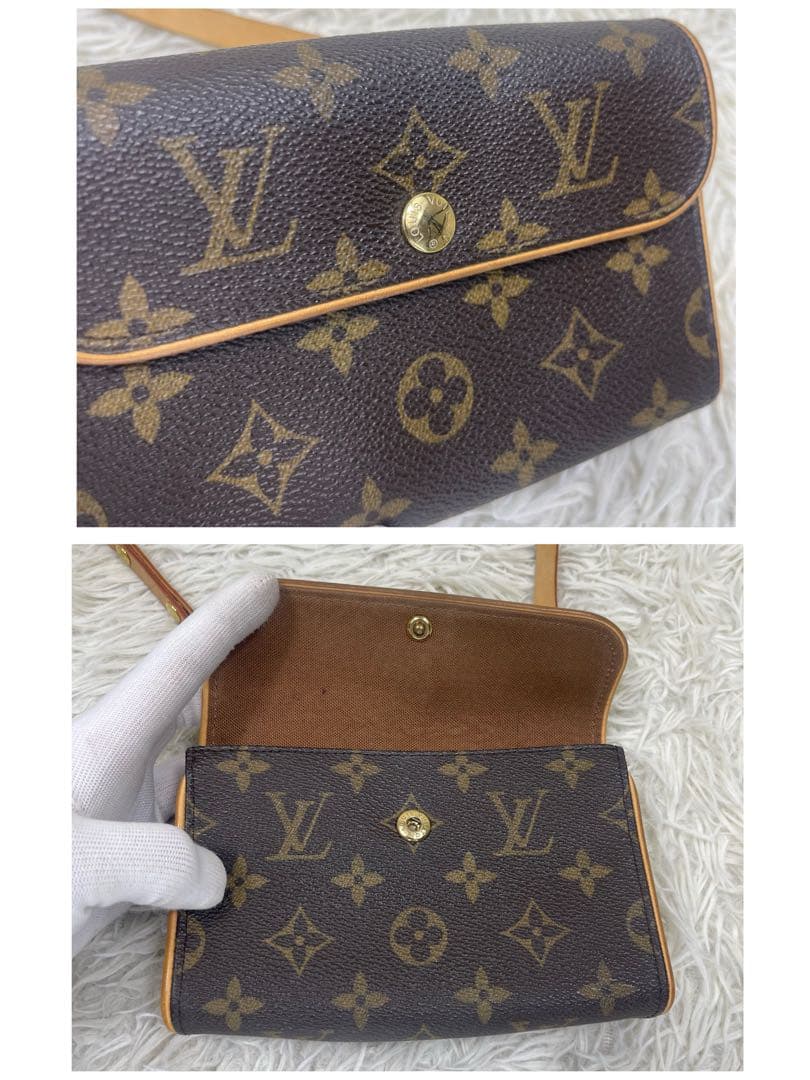 限定品‼️ルイヴィトン　ウエストポーチ　モノグラム フロランティーヌ