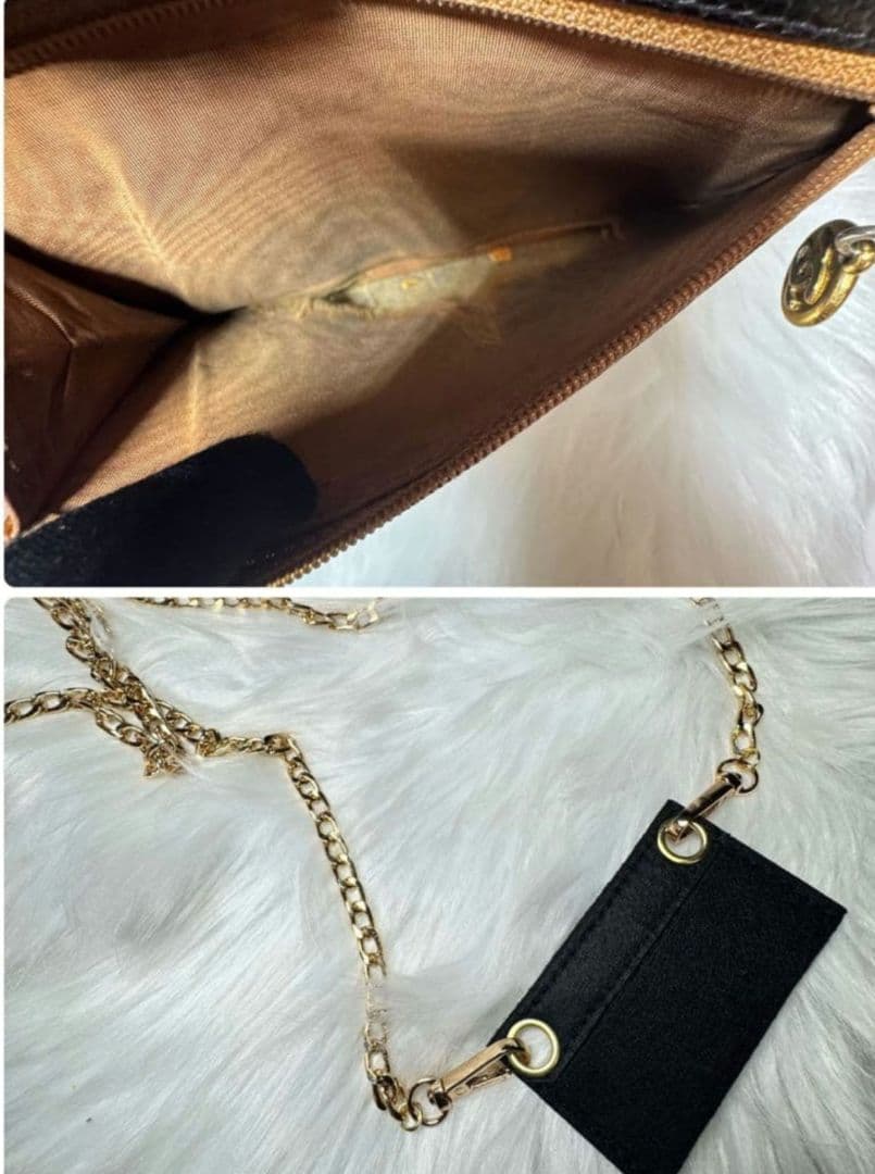 CHANEL シャネル　キャビアスキン　レザー　ブラック　黒　財布