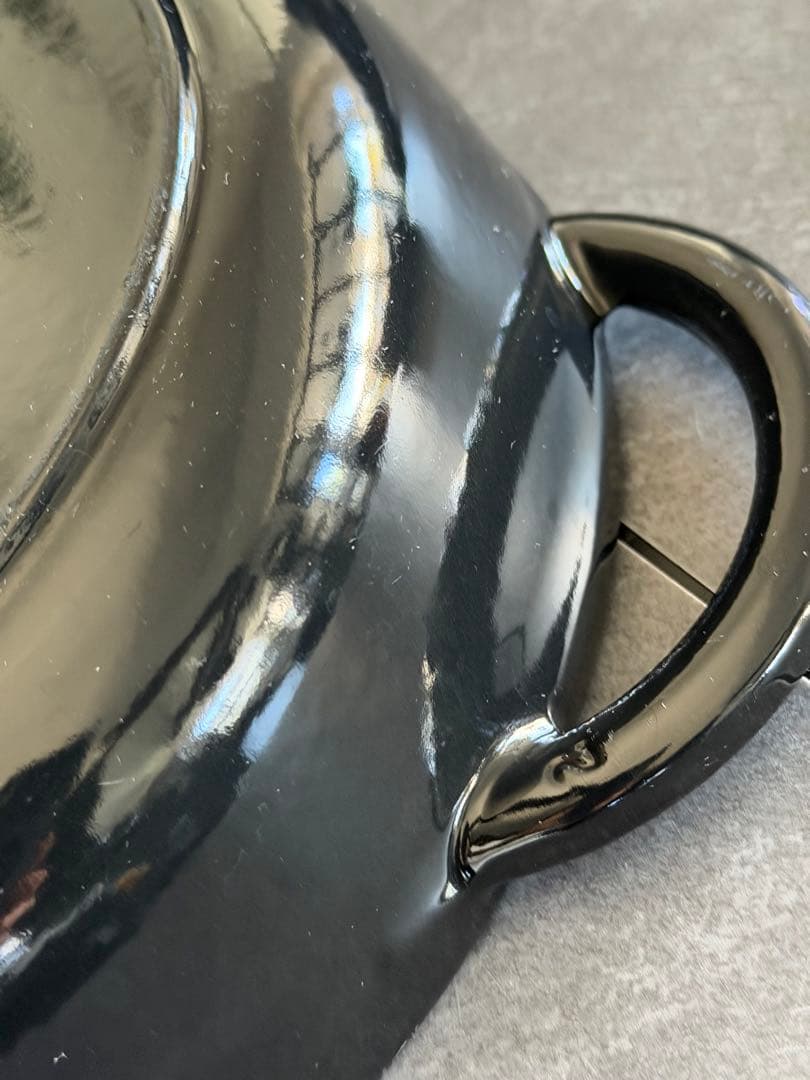 ストウブ　ニダベイユ　シャイニーブラック　24cm 蓋・蓋無し