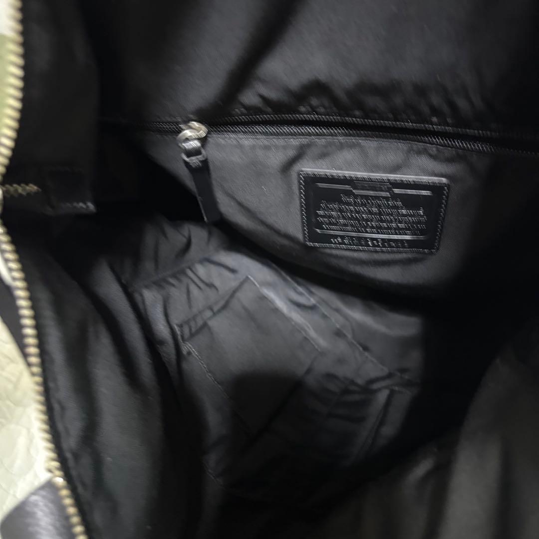 【未使用級】コーチ トンプソン トートバッグ 牛革 スパイロレザー 70493