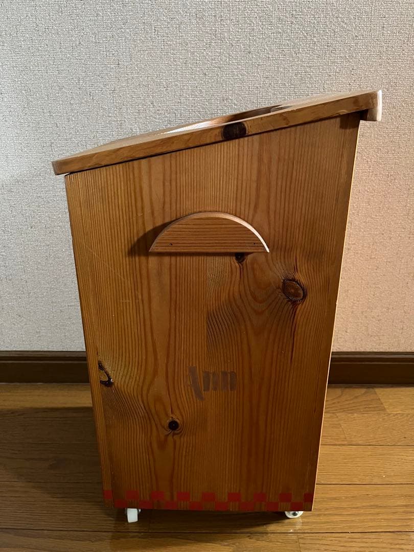 カントリー家具 Raggedy アン＆アンディ　ダストボックス　ゴミ箱