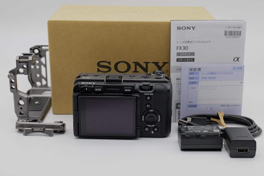 G*o様 物損補償付き SONY FX30 ミラーレスカメラ ボディ