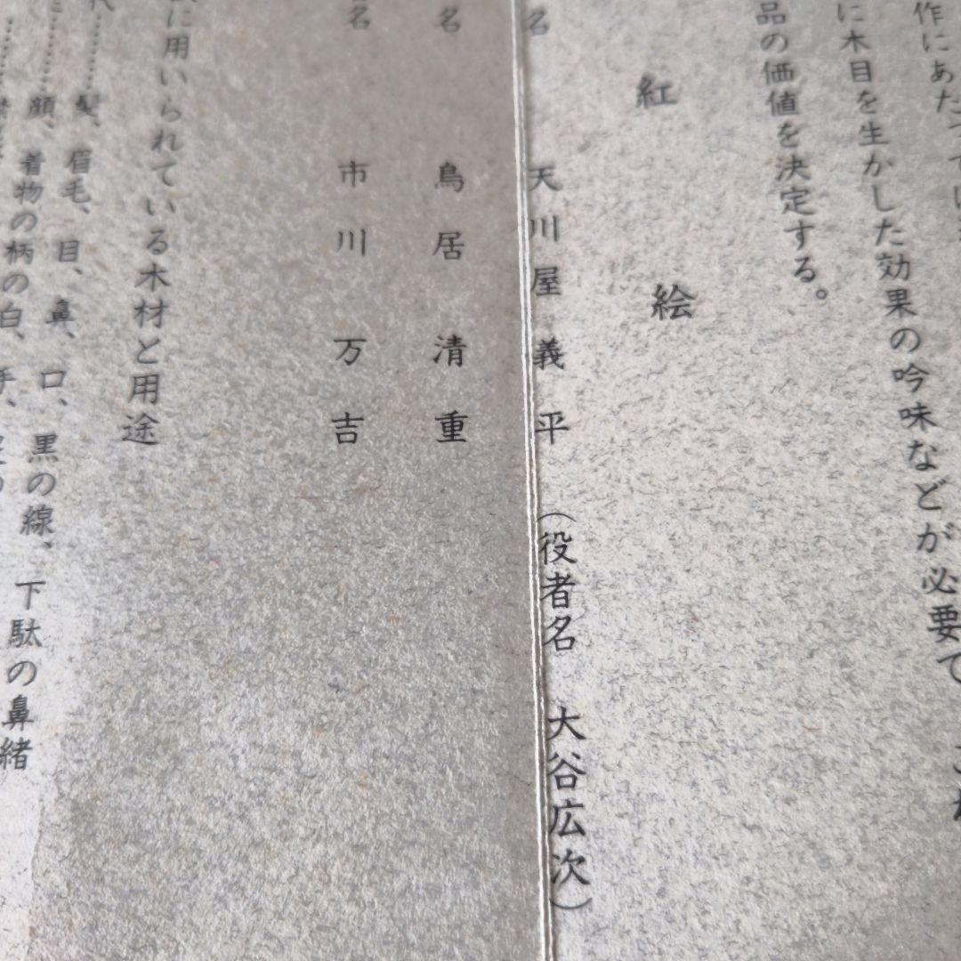 木象嵌　原画名 天川屋義平（役者名 大谷広次） 縦84.5㎝×横48㎝