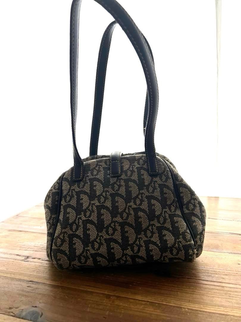 DIOR トロッター柄ハンドバッグ　廃盤品